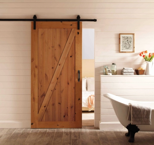 Bathroom Doors.