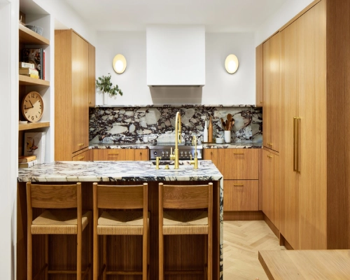 modern wood kitchen