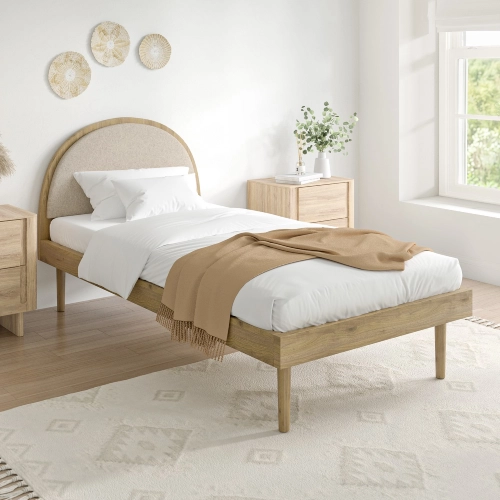 single bed headboard size