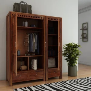 wooden wardrobes
